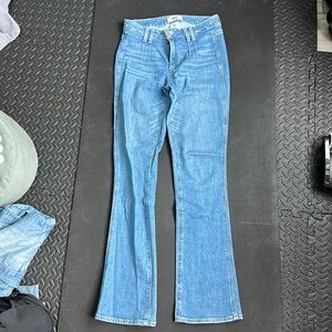 Paige high rise Manhattan bootcut jeans